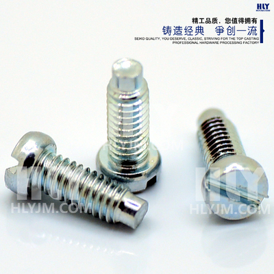 圆柱头一字开槽螺钉