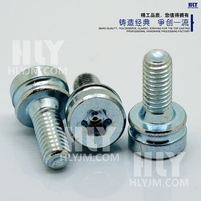 非标螺钉 圆柱头内梅花螺钉